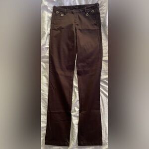 Massimo Dutti Dark Brown Dress Pants